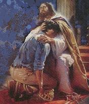 Jesus comforting man(2).JPG (9948 bytes)